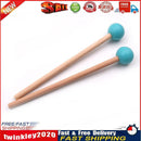 1 Pair Tongue Drum Mallet Marimba Percussion Instrument Drumstick (Blue) Newly