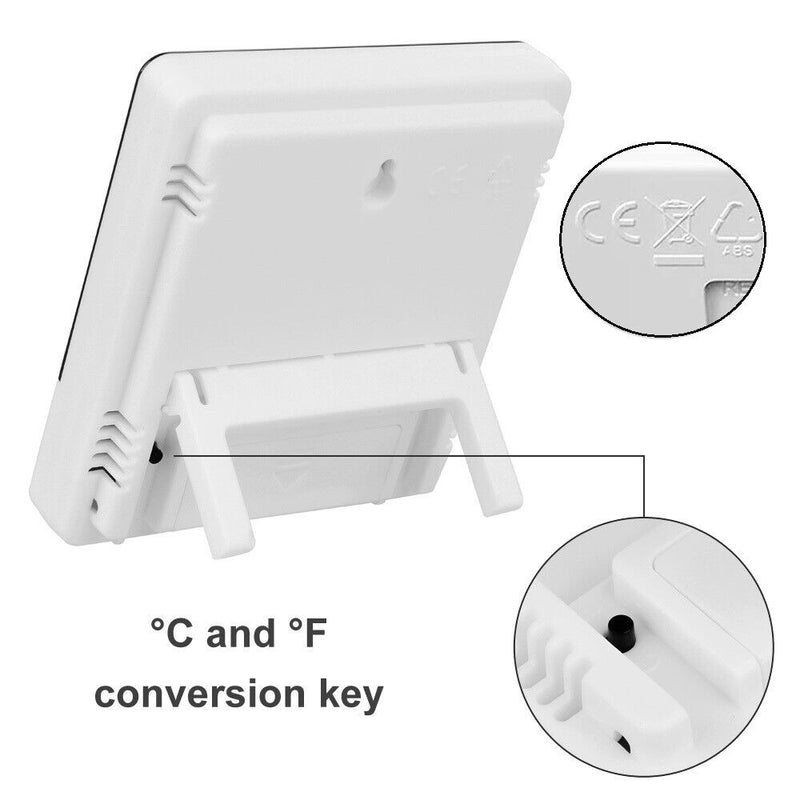 Weather Station HTC-2 Hygrometer Humidity Meter Thermometer Temperature Meter