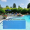 Swimming Pool Ladder Mat Protective Pool Ladder Step Rubber Anti-Slip Floor