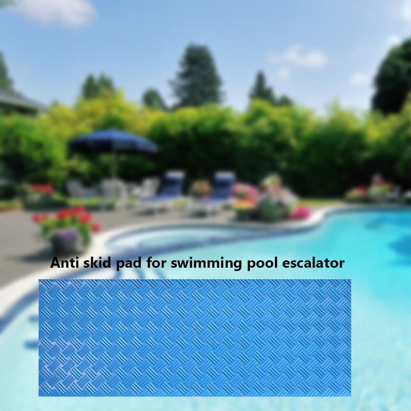 Swimming Pool Ladder Mat Protective Pool Ladder Step Rubber Anti-Slip Floor