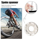 TOOPRE Bicycle Spoke Nipple Wrench 8 Way Tensioner Bike Wheel Repair Service Tool