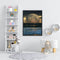 DIY Digital Picture Moon at Sea Frameless Painting By Number Handicraft for Gift