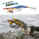 14cm 20g Luminous Wood Shrimp Fishing Lures Artificial Wobbler Bait (2)