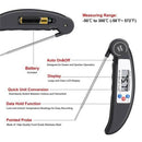 Accessory Folding Temperature Gauge Oven Tool BBQ Supplies Digital Thermometer