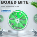 Metal Open Bite Plumpum Box Set Bare Fishing Clip Drop Biting Round Plumb Bob