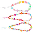 Anti-lost Women Beads Chain Strap Lanyard Mobile Phone Chain Mobile Phone Rope