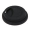 Silicone Insulation Anti-Dust Cup Cover Tea Coffee Sealing Lid Cap(Black)