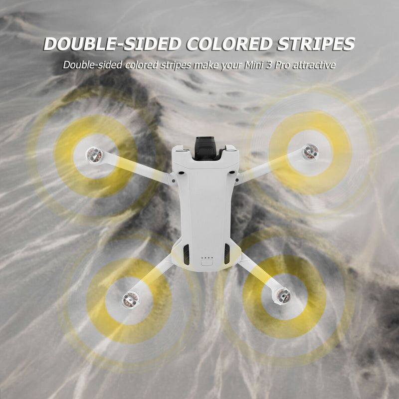 #A 4 Pairs Propellers Low-Noise Blades Props for DJI Mini 3 Pro Drone Accessor