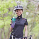 900ml Frosted Water Bottle Outdoor Sport Travel Gym Drinking Kettle (Green)