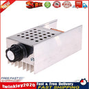 AC 220V 6KW SCR Voltage Regulator Motor Speed Controller Dimmer Thermostat Newly
