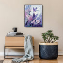 Canvas Hand Painted Picture DIY Purple Digital Oil Craft Painting By Number