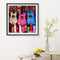 40x40cm Frameless Oil Paint By Numbers Color Guitar Paint Canvas Picture Crafts