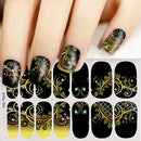 Water Transfer Foil Nail Stickers Mystery Galaxies?Flower) Manicure Design
