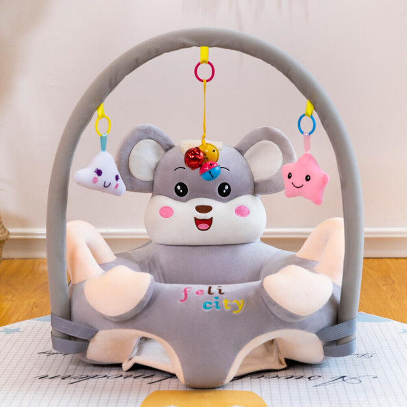 Cartoon Baby Sofa Cover Infant Learning Sit Chair Baby Support Seat