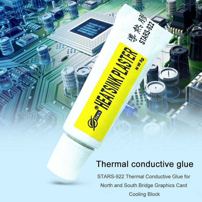 Heatsink Thermal Grease Paste Compound CPU Cooler Silicone Adhesive Cooling Glue