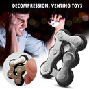 Bicycle Chain Buckle Fidget Finger Toys Stress Reliever for Kids Adults Key R