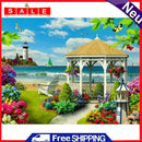 5D DIY Full Drill Diamond Painting Cartoon View Cross Stitch Embroidery Kit