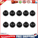 10pcs Car Body Nut Flange Clip Black for E30 E32 E34 E36 K60 1E32 7 Series