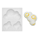 DIY Cloud Silicone Mold Clay Chocolate Candy Fondant Cake Bake Decor Mould Newly