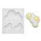 DIY Cloud Silicone Mold Clay Chocolate Candy Fondant Cake Bake Decor Mould Newly