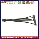 PC Cooling Fan Extension Splitter Cable 6 PIN to 3x4PIN/6x4PIN Connector Parts