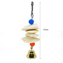 Parrot Chew Toys Mouth Molars Hanging String Toys for Calcium Supplementati