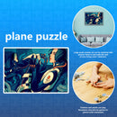 1000pcs Locomotive Lady Paper Puzzles Toys Kids Adults Educational Jigsaw G