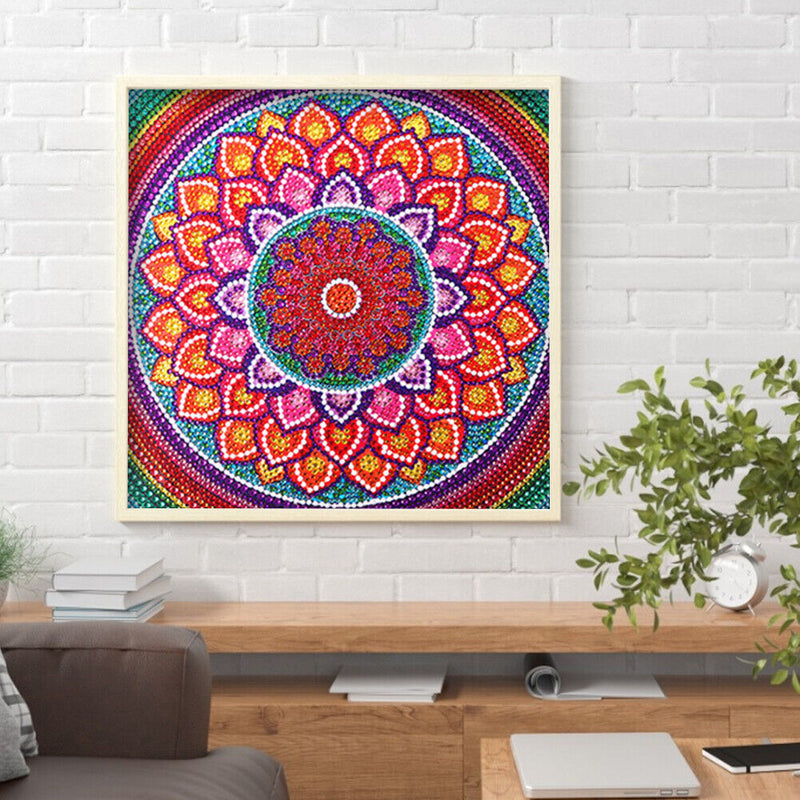 Special Shaped Crystal Full Drill Mandala Abstract Diamond Painting(KA138) Newly