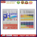 100pcs 0-14 pH Test Strips Alkaline Acid Indicator Paper Litmus Tester