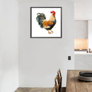 5D DIY Diamond Painting Kits Rooster Full Round Drill Wall Decor Art Crafts