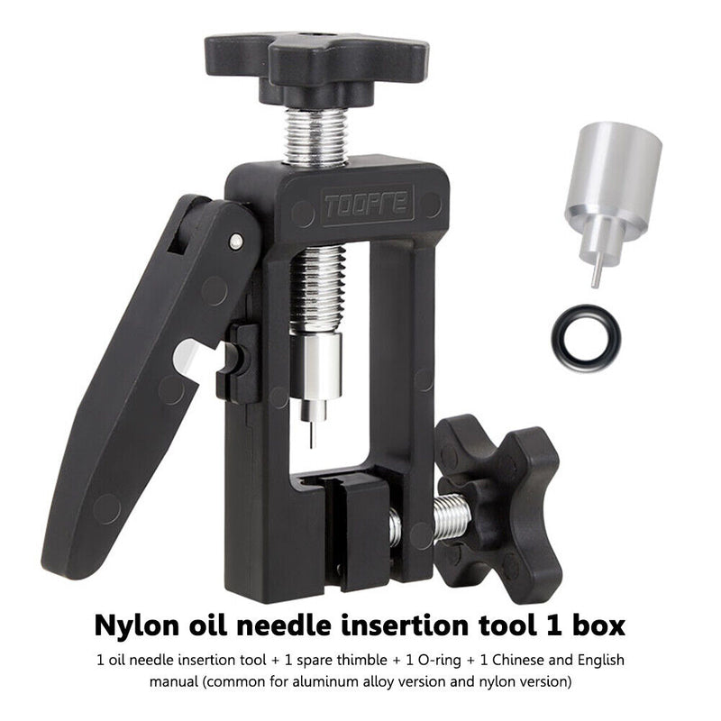 MTB Road Bike Brake Oil Needle Press Installation Tool Hose Cutter (Nylon) Newly