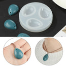Decorate Tools Water Drop Shape Silicone Mold Crystal Necklace Pendant Mould