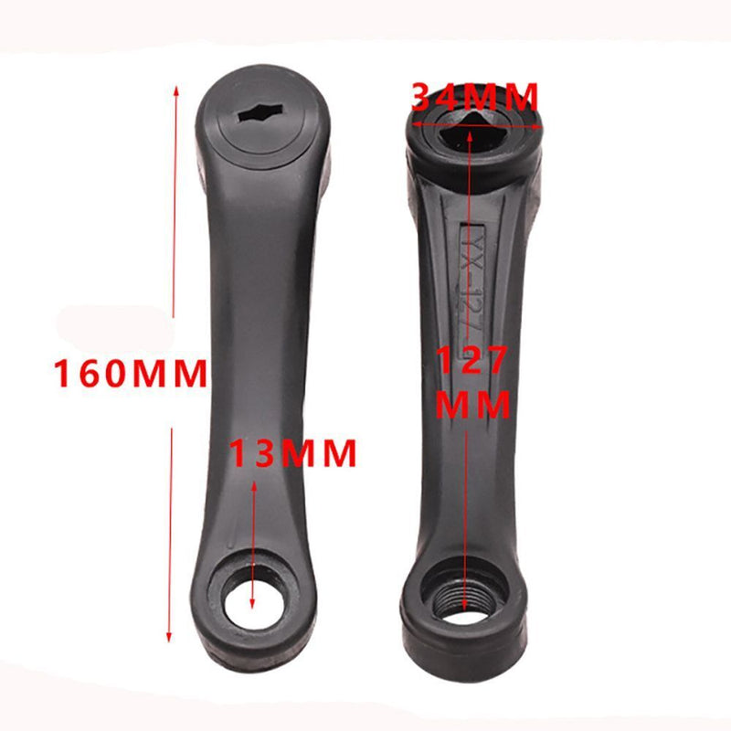 E-Bike Cranks Arm Electric Bicycle Crankset Motorbike Scooter Pedals Bracket
