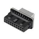 USB to Type E Front Panel Socket Panel USB Adapter 20Pin Header Adapter