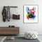 Painting By Numbers DIY Colorful Dog Canvas Oil Wall Art Picture Ornaments Kit
