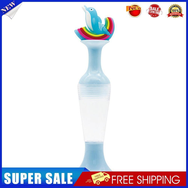 Vase 5D Diamond Painting Point Drill Pen DIY Craft (Blue Dolphin no Drill)