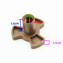 3pcs Microwave Turntable Plate Bracket Y-shaped Support Stand for Microwave