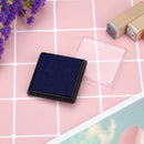 Fingerprint Square Inkpad for DIY Scrapbook Card Paper Craft Stamp (Blue)