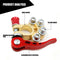 Thicken battery clamps, clamps, car top posts, battery, cable connection