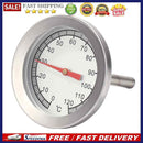 Stainless Steel Barbecue Grill Thermometer 0-120 Celsius Oven Temperature G