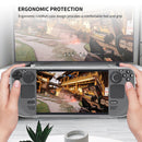 Anti Slip PC Shell Back Case Fit for Steam Deck Crystal Clear Game Console