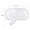 Neon Light Sign LED USB Tabletop Night Lamp Room Home Party Decor (Hello)