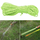 20m Reflective Guyline Camping Tent Rope Runners Guy Line Cord (2.5mm) Newly