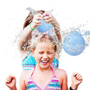 1pc Water Bomb Splash Balls Silicone Pool Water Balloons (Watermelon Blue)