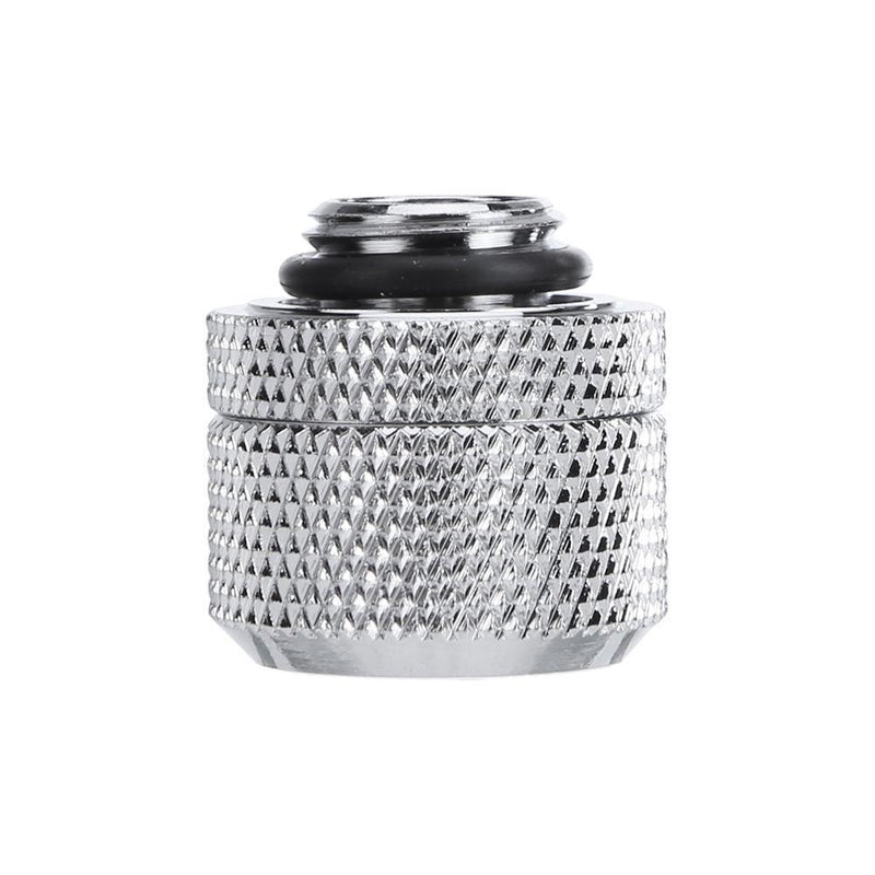 14mm G1/4 Acrylic Hard Pipe Fitting Hand Turn 3 Rounds for PC Computer Water