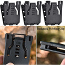 Tools Carabiner Backpack Webbing Clip Outdoor Fixing Buckle Camping Bag Buckle