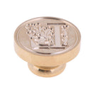 Retro Flower Letter Envelope Sealing Wax Copper Seal Stamp Post Decor(L)