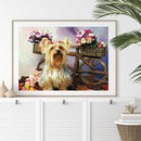 DIY Diamond Painting Kits Full Round Drill Yorkshire Terrier Crafts Home De