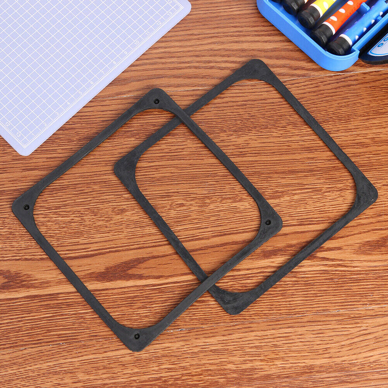 2pcs 120x120mm Anti Vibration Silicone Rubber Fan Gasket for PC Case Fan Newly
