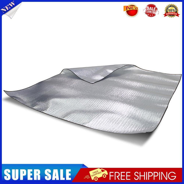 Aluminum Foil Camping Pad Mat Foldable Hiking Beach Travel Blanket (2x1.5m)